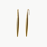 Jackie - Boucles d'oreilles forme de goutte plaqué or 18 carats