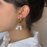 Nova - Boucles d'oreilles perles d'eau douce véritables