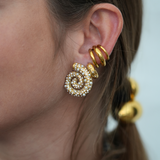 Livy - Bague oreille plaqué or 18 carats