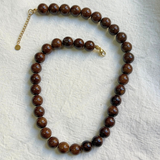 Silas - Collier perles de Jade naturelle
