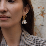 Nova - Boucles d'oreilles perles d'eau douce véritables