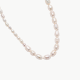 Alma - Collier perles riz d'eau douce véritables