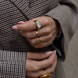 Bulle - Bague plaqué or 18 carats