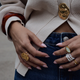 Bulle - Bague plaqué or 18 carats