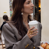 Nicole - Collier chaîne fine perles