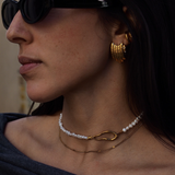 Blair - Boucles d'oreilles texturée plaqué or 18 carats