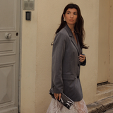 Celeste - Boucles d'oreilles coquillage strass plaqué or 18 carats