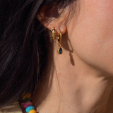 Hilda - Boucles d'oreilles goutte plaqué or 18 carats