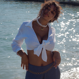 Gabrielle - Chaîne de ventre plaqué or 18 carats