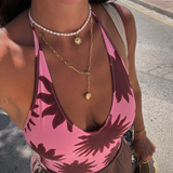 Lennie - Collier soleil perles d'eau douce véritables