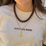 Silas - Collier perles de Jade naturelle