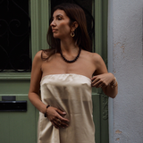 Silas - Collier perles de Jade naturelle