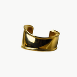 Iris - Bracelet manchette irrégulière plaqué or 18 carats